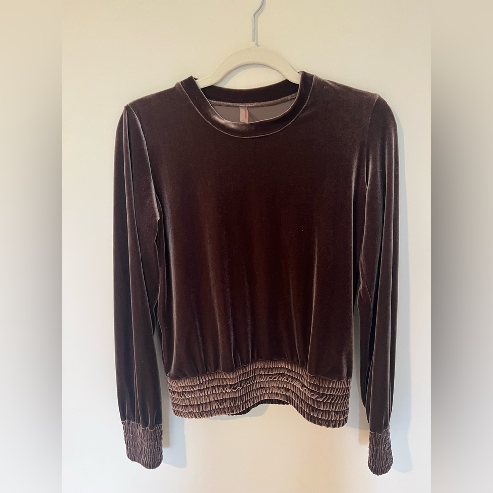 Commando Velvet Ruched Sweater